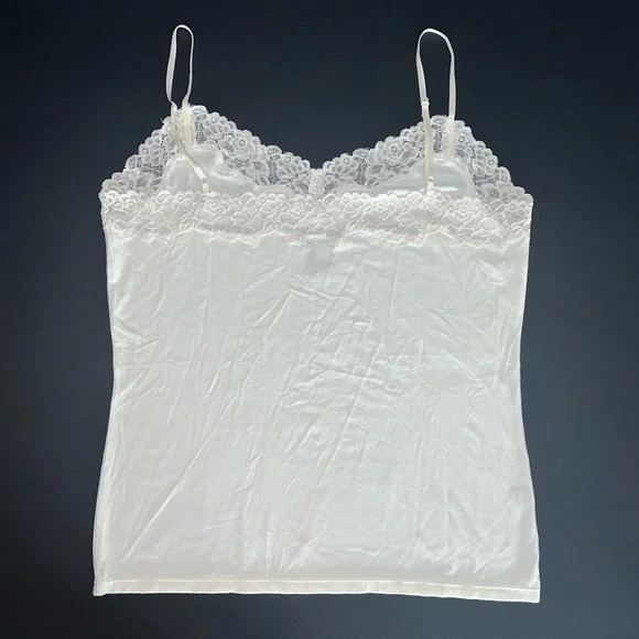 Two Ann Taylor camisoles white and black excellent condition 🩷 - Picture 6 of 14